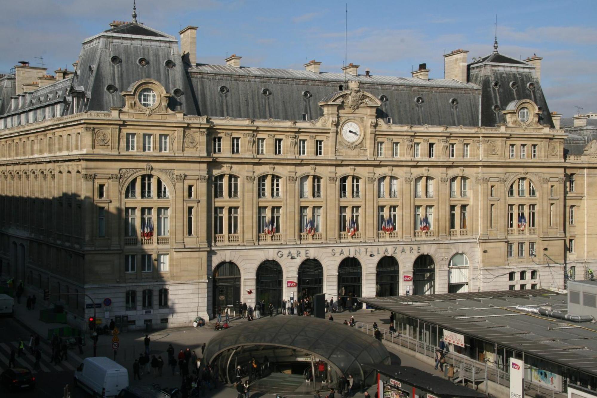 Hotel Bellevue Saint-Lazare Paris Exteriör bild